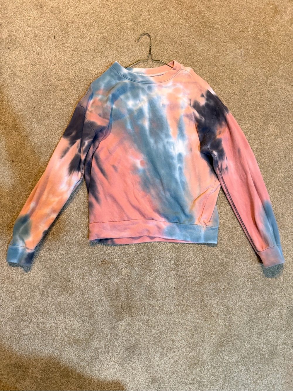Wild Fable XS Pink Tie-Dye Sweatshirt